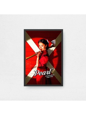 Pearl Tasarım 2 Film Posteri Çerçeveli Tablo Sinema Odası Duvar Dekoru