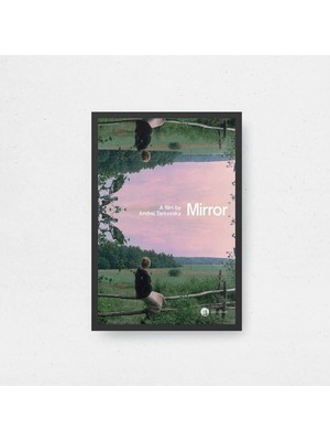 The Mirror Film Posteri Çerçeveli Tablo Sinema Odası Duvar Dekoru