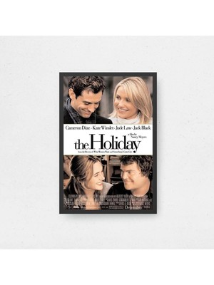 The Holiday Film Posteri Çerçeveli Tablo Sinema Odası Duvar Dekoru