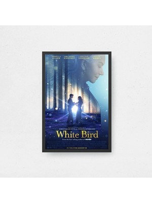 White Bird Film Posteri Çerçeveli Tablo Sinema Odası Duvar Dekoru