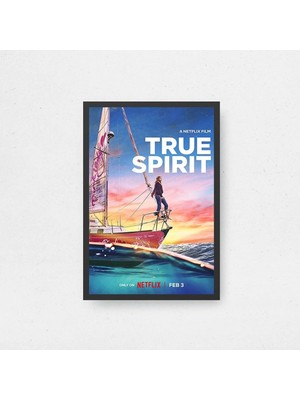 True Spirit Film Posteri Çerçeveli Tablo Sinema Odası Duvar Dekoru