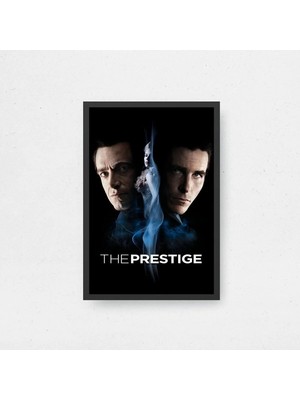 The Prestige Tasarım 2 Film Posteri Çerçeveli Tablo Sinema Odası Duvar Dekoru