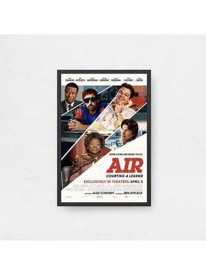 Air Film Posteri Çerçeveli Tablo Sinema Odası Duvar Dekoru