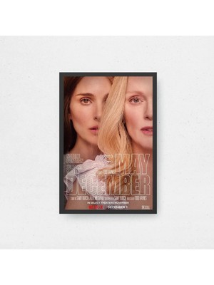 May December Tasarım 3 Film Posteri Çerçeveli Tablo Sinema Odası Duvar Dekoru