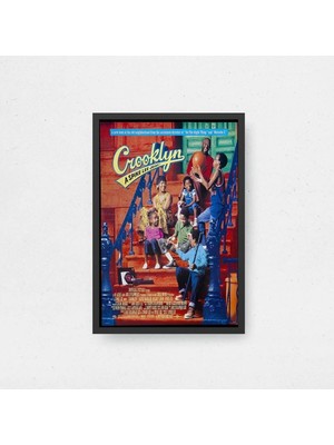 Crooklyn Film Posteri Çerçeveli Tablo Sinema Odası Duvar Dekoru
