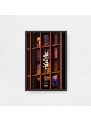 All Of Us Strangers Film Posteri Çerçeveli Tablo Sinema Odası Duvar Dekoru