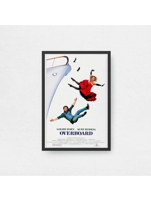Overboard Film Posteri Çerçeveli Tablo Sinema Odası Duvar Dekoru