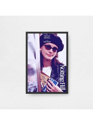 Notting Hill Film Posteri Çerçeveli Tablo Sinema Odası Duvar Dekoru