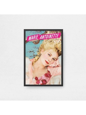 Marie Antoinette Film Posteri Çerçeveli Tablo Sinema Odası Duvar Dekoru