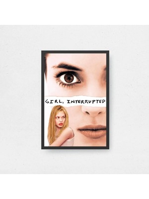 Girl, Interrupted Film Posteri Çerçeveli Tablo Sinema Odası Duvar Dekoru