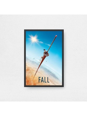 Fall Film Posteri Çerçeveli Tablo Sinema Odası Duvar Dekoru