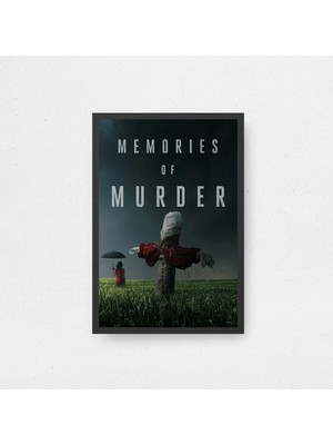 Memories Of Murder Film Posteri Çerçeveli Tablo Sinema Odası Duvar Dekoru