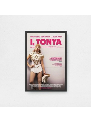 I, Tonya Film Posteri Çerçeveli Tablo Sinema Odası Duvar Dekoru