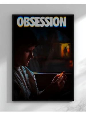 Obsession Tasarım 5 Film Posteri Çerçeveli Tablo Sinema Odası Duvar Dekoru
