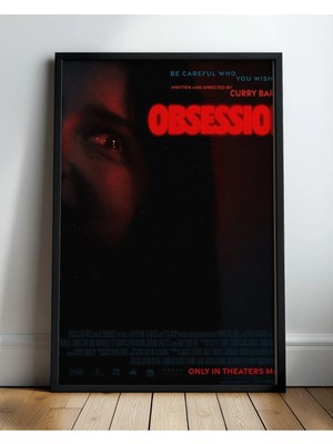Obsession Tasarım 2 Film Posteri Çerçeveli Tablo Sinema Odası Duvar Dekoru