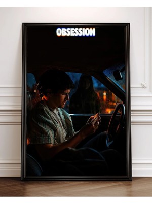 Obsession Tasarım 7 Film Posteri Çerçeveli Tablo Sinema Odası Duvar Dekoru