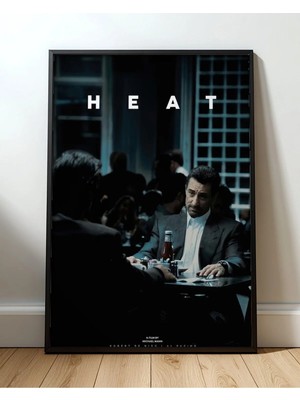 Heat Tasarım 8 Film Posteri Çerçeveli Tablo Sinema Odası Duvar Dekoru