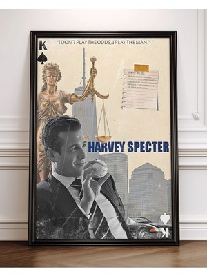 Suits Tv Show Tasarım 5 Film Posteri Çerçeveli Tablo Sinema Odası Duvar Dekoru