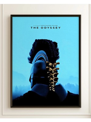 The Odyssey Christopher Nolan Tasarım 7 Film Posteri Çerçeveli Tablo Sinema Odası Duvar Dekoru
