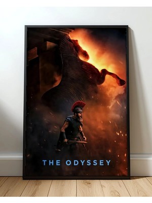 The Odyssey Tasarım 8 Film Posteri Çerçeveli Tablo Sinema Odası Duvar Dekoru