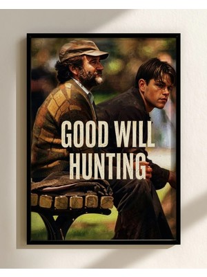 Good Will Hunting Tasarım 6 Film Posteri Çerçeveli Tablo Sinema Odası Duvar Dekoru