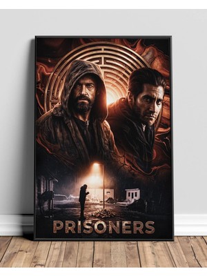 Prisoners Tasarım 2 Film Posteri Çerçeveli Tablo Sinema Odası Duvar Dekoru