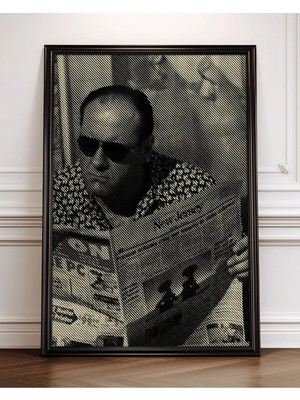 Tony Film Posteri Çerçeveli Tablo Sinema Odası Duvar Dekoru