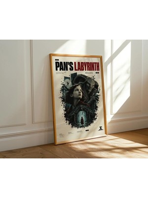 Pan's Labyrinth Film Posteri Çerçeveli Tablo Sinema Odası Duvar Dekoru