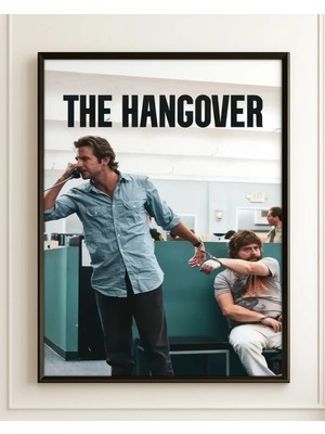 The Hangover Film Posteri Çerçeveli Tablo Sinema Odası Duvar Dekoru