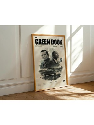 Green Book Film Posteri Çerçeveli Tablo Sinema Odası Duvar Dekoru
