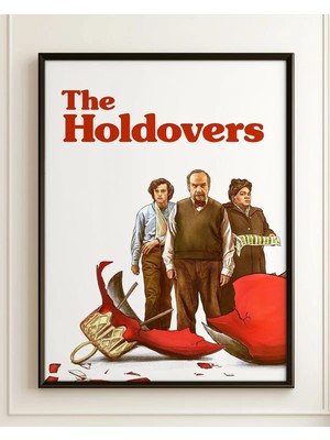 The Holdovers Film Posteri Çerçeveli Tablo Sinema Odası Duvar Dekoru