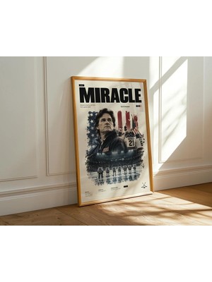 Miracle Film Posteri Çerçeveli Tablo Sinema Odası Duvar Dekoru
