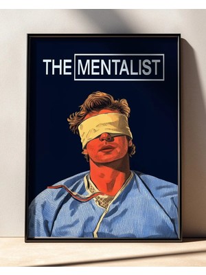 The Mentalist Patrick Jane Çerçeveli Tablo Poster Duvar Dekoru