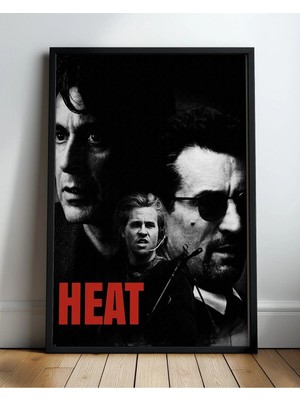 Heat Tasarım 10 Film Posteri Çerçeveli Tablo Sinema Odası Duvar Dekoru