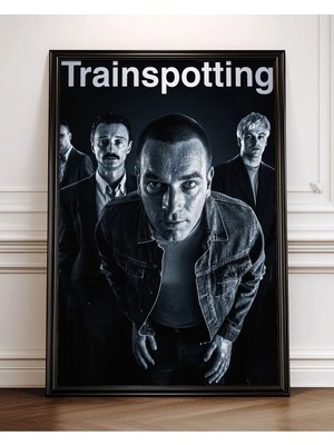 Trainspotting Film Posteri Çerçeveli Tablo Sinema Odası Duvar Dekoru