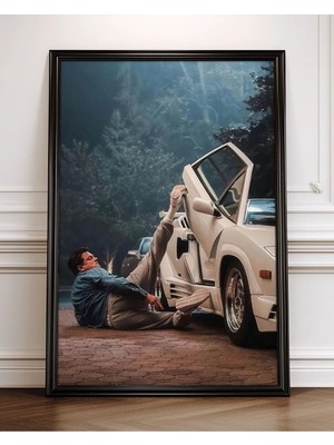 The Wolf Of Wall Street Movie Film Posteri Çerçeveli Tablo Sinema Odası Duvar Dekoru