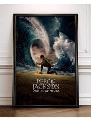 Percy Jackson And The Olympians Film Posteri Çerçeveli Tablo Sinema Odası Duvar Dekoru