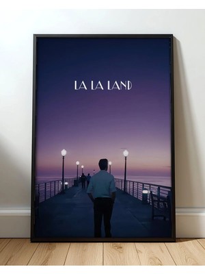 La La Land Poster Movie Film Posteri Çerçeveli Tablo Sinema Odası Duvar Dekoru