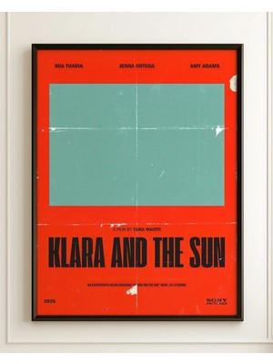 Klara And The Sun Film Posteri Çerçeveli Tablo Sinema Odası Duvar Dekoru