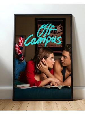 Off Campus Film Posteri Çerçeveli Tablo Sinema Odası Duvar Dekoru