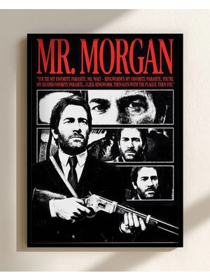 Mr. Morgan Film Posteri Çerçeveli Tablo Sinema Odası Duvar Dekoru