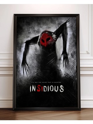 Insidious Film Posteri Çerçeveli Tablo Sinema Odası Duvar Dekoru