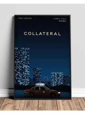 Collateral Film Posteri Çerçeveli Tablo Sinema Odası Duvar Dekoru