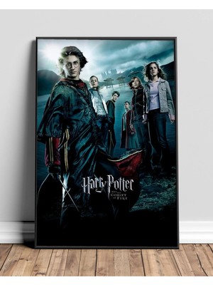 Hp4 Movie Poster Film Posteri Çerçeveli Tablo Sinema Odası Duvar Dekoru
