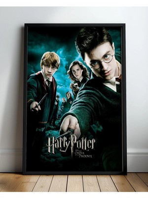 Hp5 Movie Poster Film Posteri Çerçeveli Tablo Sinema Odası Duvar Dekoru