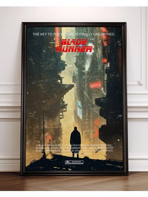 Blade Runner 2049 Film Posteri Çerçeveli Tablo Sinema Odası Duvar Dekoru