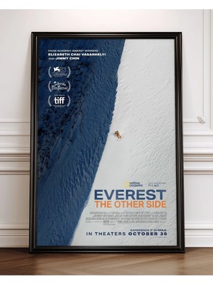 Everest The Other Side Belgesel Film Çerçeveli Tablo Film Poster Sinema Salon Duvar Dekoru Hediye