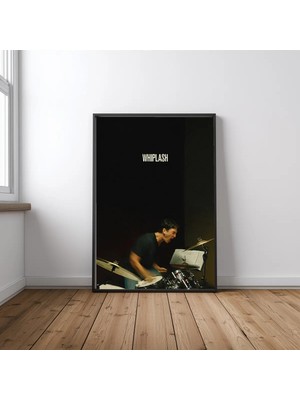 Whiplash Film Sahnesi Çerçeveli Duvar Tablosu Dekoratif Poster Ev Ofis Salon Dekorasyonu Hediyelik