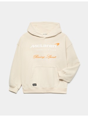 Marks & Spencer Mclaren Baskılı Pamuklu Çocuk Hoodie