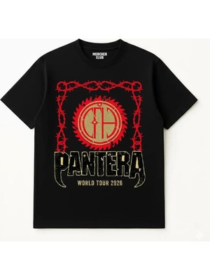 Pantera World Tour 2026 Istanbul Merch, Unisex Relaxed T-Shirt